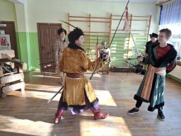 Pokaz historyczny „Rekonstrukto” w naszej szkole